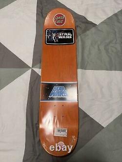Santa Cruz Star Wars A New Hope Luke Skywalker Orange Skateboard Deck Brand New