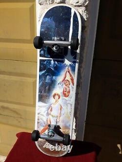 Santa Cruz Star Wars A New Hope Poster Team Skateboard Complete Hawk Grosso Rare