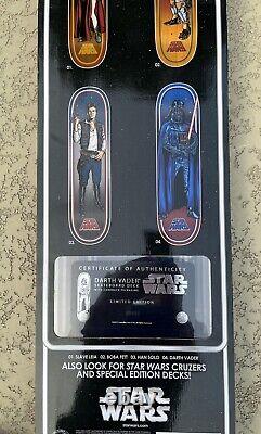 Santa Cruz Star Wars Darth Vader Deck Ltd Blister Pack