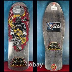 Santa Cruz Star Wars Darth Vader Neptune Black Shred Ready Skateboard Deck