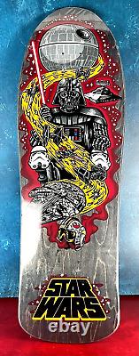 Santa Cruz Star Wars Darth Vader Neptune Black Shred Ready Skateboard Deck