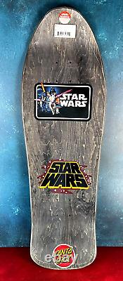 Santa Cruz Star Wars Darth Vader Neptune Black Shred Ready Skateboard Deck