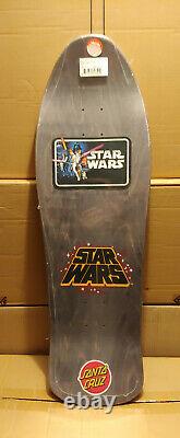 Santa Cruz Star Wars Darth Vader Neptune Black Skateboard Deck Jason Jesse New