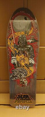 Santa Cruz Star Wars Darth Vader Neptune Black Skateboard Deck Jason Jesse New