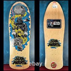 Santa Cruz Star Wars Darth Vader Skateboard Deck Neptune Natural 2015 Sealed