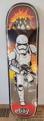 Santa Cruz Star Wars Force Awakens First Order Stormtrooper Skateboard Deck New