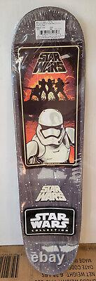 Santa Cruz Star Wars Force Awakens First Order Stormtrooper Skateboard Deck New