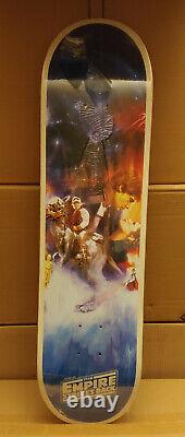 Santa Cruz Star Wars The Empire Strikes Back Poster Skateboard Deck Sold Out New