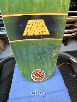 Santa Cruz Star Wars Trash Compactor Skateboard Deck Skywalker Han Solo Leah