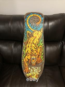 Santa Cruz Steve Alba Salba Tiger Reissue Skateboard Deck