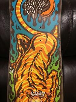 Santa Cruz Steve Alba Salba Tiger Reissue Skateboard Deck