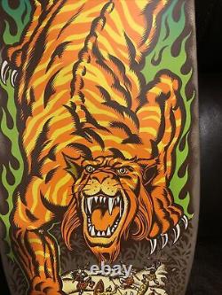 Santa Cruz Steve Alba Salba Tiger Reissue Skateboard Deck