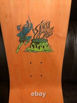 Santa Cruz Steve Alba Salba Tiger Reissue Skateboard Deck