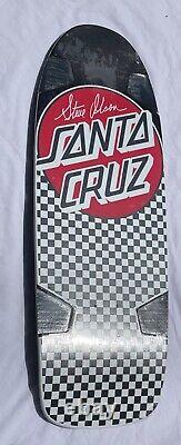 Santa Cruz Steve Olson Model Skateboard Deck Square Edge wheel wells old school