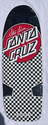 Santa Cruz Steve Olson Model Skateboard Deck Square Edge wheel wells old school