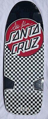 Santa Cruz Steve Olson Model Skateboard Deck Square Edge wheel wells old school