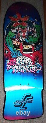 Santa Cruz Stranger Things Roskopp Demogorgon Lenticular Deck