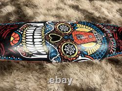 Santa Cruz Sugar Skull Pintail 43.5 Inch Longboard Skateboard New Old Stock