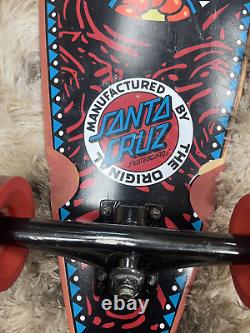 Santa Cruz Sugar Skull Pintail 43.5 Inch Longboard Skateboard New Old Stock