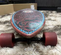 Santa Cruz Sugar Skull Pintail 43.5 Inch Longboard Skateboard New Old Stock