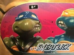 Santa Cruz Teenage Mutant Ninja Turtles Action Figures Everslick Skateboard Deck