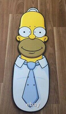 Santa Cruz The Simpsons Homer Head Cruiser Skateboard Deck 31.7 X 10.1 RARE