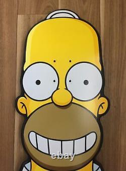 Santa Cruz The Simpsons Homer Head Cruiser Skateboard Deck 31.7 X 10.1 RARE