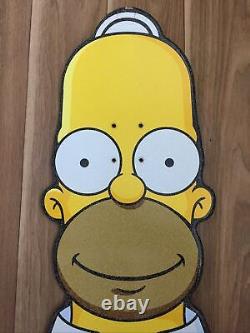 Santa Cruz The Simpsons Homer Head Cruiser Skateboard Deck 31.7 X 10.1 RARE