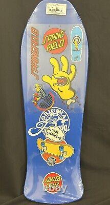 Santa Cruz The Simpsons Jeff Grosso Toybox Skateboard Deck Bart Krusty Rare New