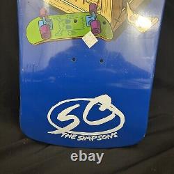 Santa Cruz The Simpsons Jeff Grosso Toybox Skateboard Deck Bart Krusty Rare New