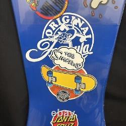 Santa Cruz The Simpsons Jeff Grosso Toybox Skateboard Deck Bart Krusty Rare New