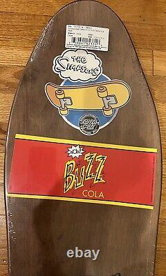 Santa Cruz The Simpsons Sea Captain Skateboard Deck By Jason Jessee