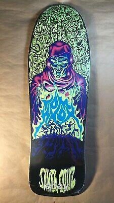 Santa Cruz Tom Knox Firepit Glow in the Dark Reissue Skateboard Deck