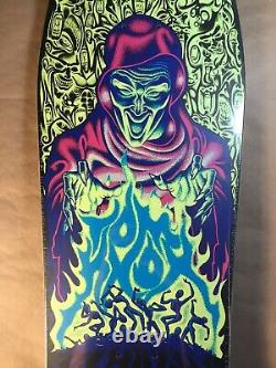 Santa Cruz Tom Knox Firepit Glow in the Dark Reissue Skateboard Deck