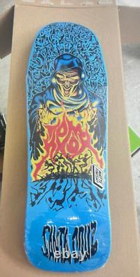 Santa Cruz Tom Knox Firepit Re-Issue Deck Blue