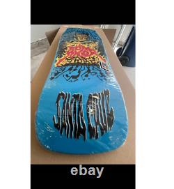 Santa Cruz Tom Knox Firepit Re-Issue Deck Blue