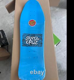 Santa Cruz Tom Knox Firepit Re-Issue Deck Blue