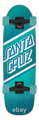 Santa Cruz Tonal Cruiser Skateboard Complete Aqua Teal 8.79 x 29