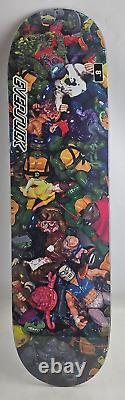 Santa Cruz X Ninja Turtles Everslick Deck 8 Inch TMNT Figures Toy Skateboard NEW