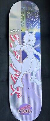 Santa Cruz X Pokemon 8.0in Blind Bag Skateboard Deck New Mewtwo