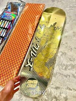 Santa Cruz X Pokemon Gyarados Gold Foil Skateboard Deck 1 Of 50