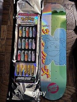 Santa Cruz X Pokemon Skateboard Deck Limited Edition Ivysaur