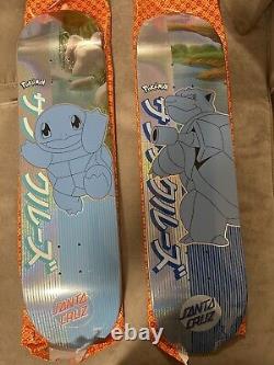 Santa Cruz X Pokemon Skateboard? (Squirtle, Blastoise)? FREE SHIPPING