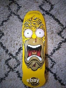 Santa Cruz X Simpsons Roskopp Homer Face Skateboard Deck