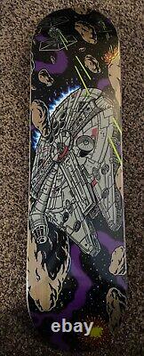 Santa Cruz X Star Wars Millennium Falcon Skateboard Deck New Sealed