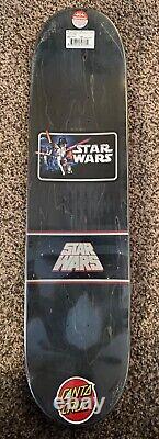 Santa Cruz X Star Wars Millennium Falcon Skateboard Deck New Sealed