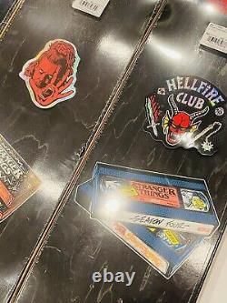 Santa Cruz X Stranger Things Skateboard (4 Decks) Full Set New Limited Edition