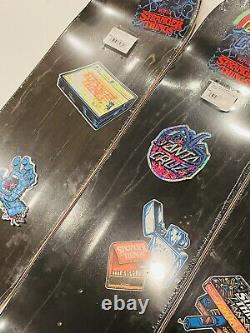 Santa Cruz X Stranger Things Skateboard (4 Decks) Full Set New Limited Edition