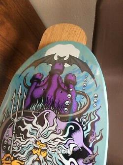 Santa Cruz deck Jason Jessee Aqua Prism bat nose Skateboard