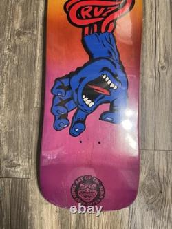 Santa Cruz screaming hand limited edition numbered skateboard deck new